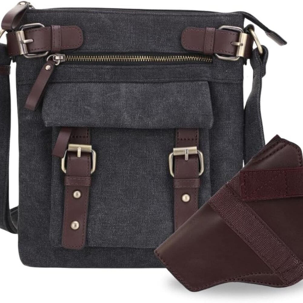Bailey Medium Messenger Bag - Women's Chic Crossbody with Concealed Storage